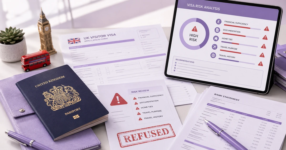 UK Visitor Visa Rejection Reasons: How to Reduce Your Risk (2026 Guide)