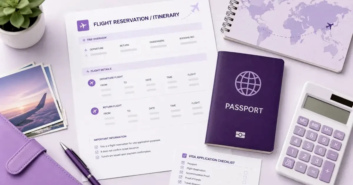 Proof of Accommodation for a Visa: Hotel, Host, and Document Checks