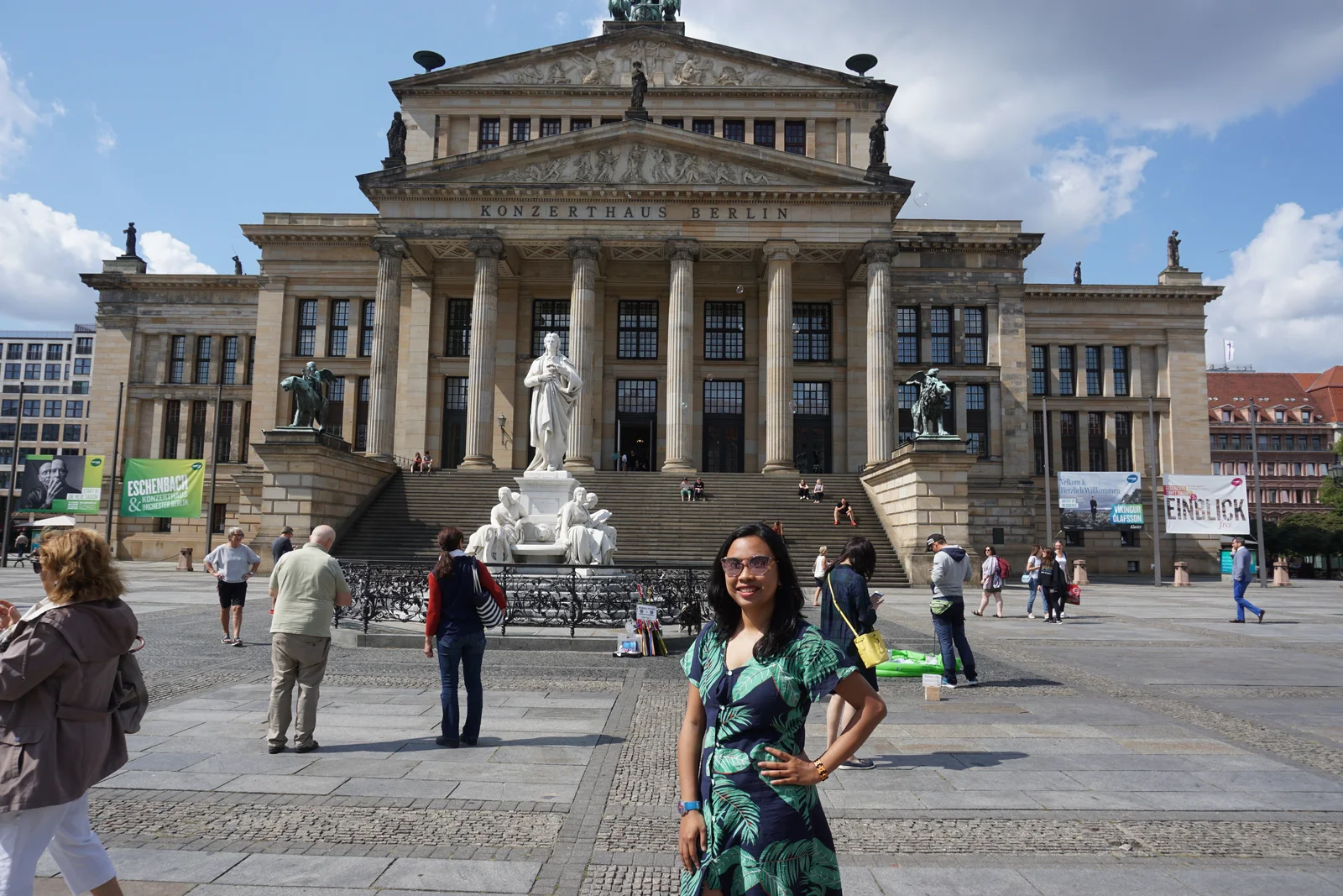 Mentari Rahman at Konzerthaus Berlin during a personal trip